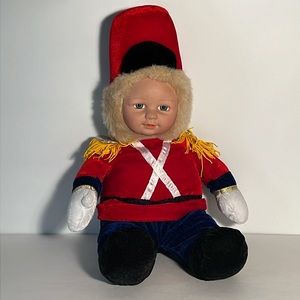 Sugar Loaf Drummer Boy Soldier Plush Toy Louisville Colorado CO Baby Doll Face